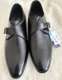 AOKI LES MUES ブラック モンクストラップシューズ26.0cm 新品