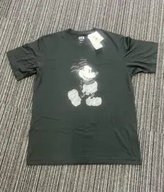 新品 未使用 ミッキー スタンズ Tシャツ UT Lサイズ グレー ユニセックス