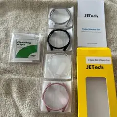 Galaxy Watch6Classic 43mm ケース&フィルム 4セット