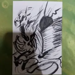 墨絵 龍