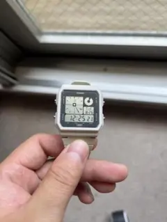 CASIO デジタル腕時計 ホワイト LF-20W