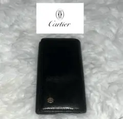 <Cartier> カルティエ 6連キーケース・キーリング レザー