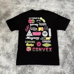 コンベックス　半袖Tシャツ　メンズ100% 黒　メンズ　M