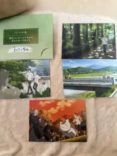 アニメ夏目友人帳展 歴代パッケージビジュアル ポストカード5セット4種の20枚組 夏目友人帳展 歴代パッケージビジュアル ポストカード 30枚 全6