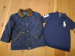 Polo by Ralph Laurenキルティングジャケット　ポロシャツセット