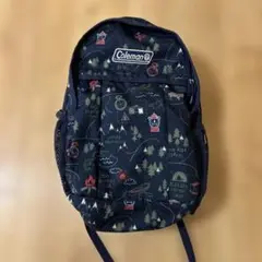 Coleman アウトドア柄 ネイビーリュック