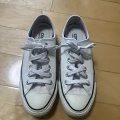 CONVERSE REACTホワイトスニーカー 24.5cm