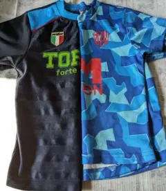 迷彩デザイン Tシャツ 半袖　２枚セット