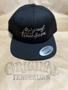 テンダーロイン CAP BLACK スナップバック【新品】本店限定