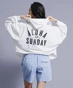ALOHA SUNDAY ラッシュガード　Mサイズ