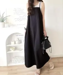 ロングキャミワンピース