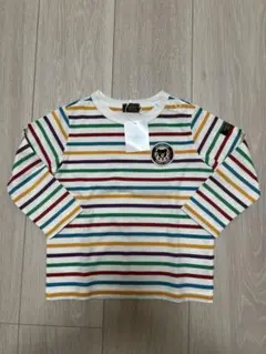 DOUBLE.B ストライプ柄 長袖Tシャツ 90サイズ