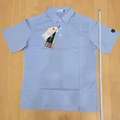 ゼクシオ ゴルフウェア　ライトブルー半袖Lサイズ
