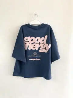 スローガン　コットン100% Tシャツ&ショートパンツセット