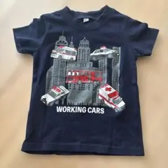 Tシャツ　はたらくくるま　90