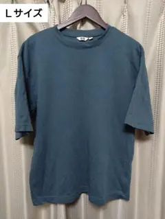UNIQLO ユニクロ U ダークブルー Tシャツ Lサイズ メンズ半袖