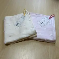 mama's select(今治) ループ付きハンドタオル(うさぎ・ねこ)