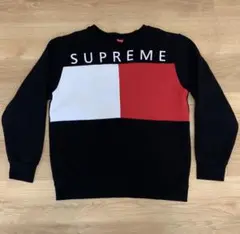 SUPREME ブロックカラー トレーナー