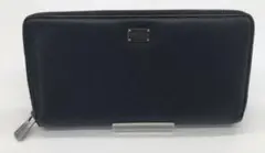 JJ323 ドルチェu0026ガッバーナ ラウンドファスナー長財布 黒色