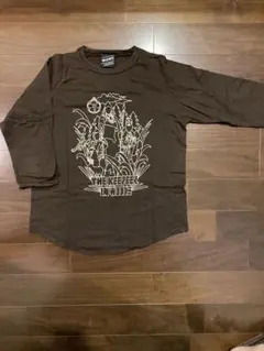 BEAMS T 七分袖カットソー ブラウン