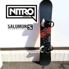 NITRO ナイトロ 157 SALOMON サロモン バインディング付