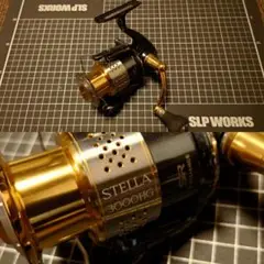 希少シマノ 10 ステラ 3000HG ハイギア 夢屋 IOS 14 18 22