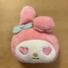 マイメロディー顔型ぬいぐるみ