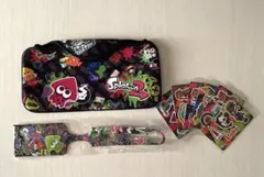 スプラトゥーン2 クイックポーチ&バッグ用ネームタグセット　おまけ付き