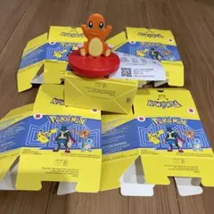 ヒトカゲのくるくるスピナー 空き箱 マクドナルド 第1弾 ポケモン