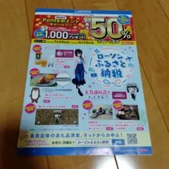 Pontaポイントキャンペーンチラシ