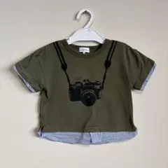 UNITED ARROWS カメラプリント Tシャツ 95サイズ　男の子半袖