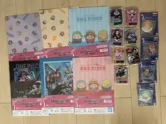 ワンピース　一番くじ　クリアファイル　ACCLECT アクリルチャーム