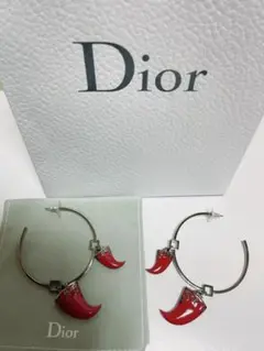 Diorフープピアス