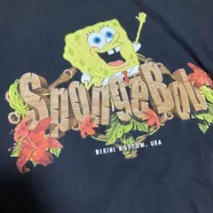 00s スポンジボブ Tシャツ