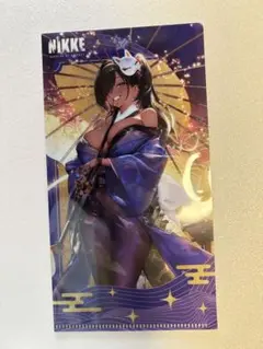 勝利の女神NIKKE トレーディングチケットホルダー　ナガ:ラストガールフッド