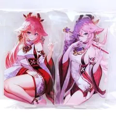 【原神】 八重神子 アクリルスタンド アクスタ 2枚セット