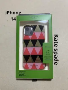 ほぼ未使用　kate spade iPhone14 ケース 箱付き