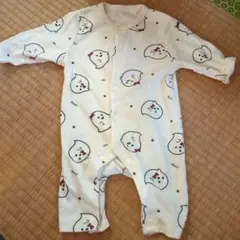 おばけ柄ロンパース 60〜70cm