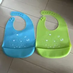 ライオンデザイン シリコンビブ 2枚セット