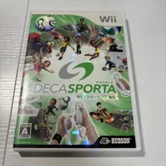 極美品　デカスポルタ　盤面ほぼ傷なし美品　Wiiソフト