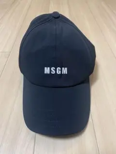 MSGM ブラック　キャップ