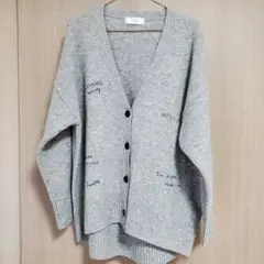 SLOBE IENA　embroidery　カーディガン