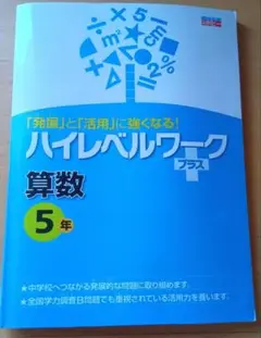 ハイレベルワークプラス 算数 5年 ポピー
