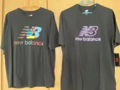 New Balance グラフィックTシャツ ブラック2枚
