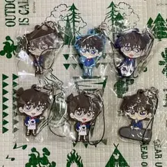【新品未開封】「名探偵コナン」コナンがいっぱい ラバーストラップ 5種6個セット