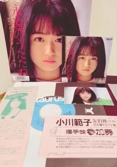 写真3枚付き!特典多数!小川範子　永遠のうたたね　7インチ!アナログ!