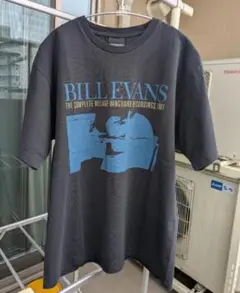大人気！ビューティー＆ユース ビル・ エヴァンスフォトプリント半袖Tシャツ 黒Ｌ