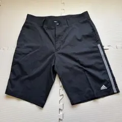 adidas 黒 3本ライン パンツ