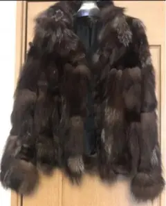 アナイ シルバーフォックス ファーコート