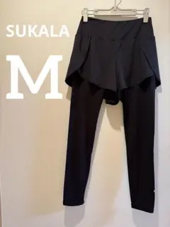 美品　スカーラ　ショートパンツ付きレギンス M